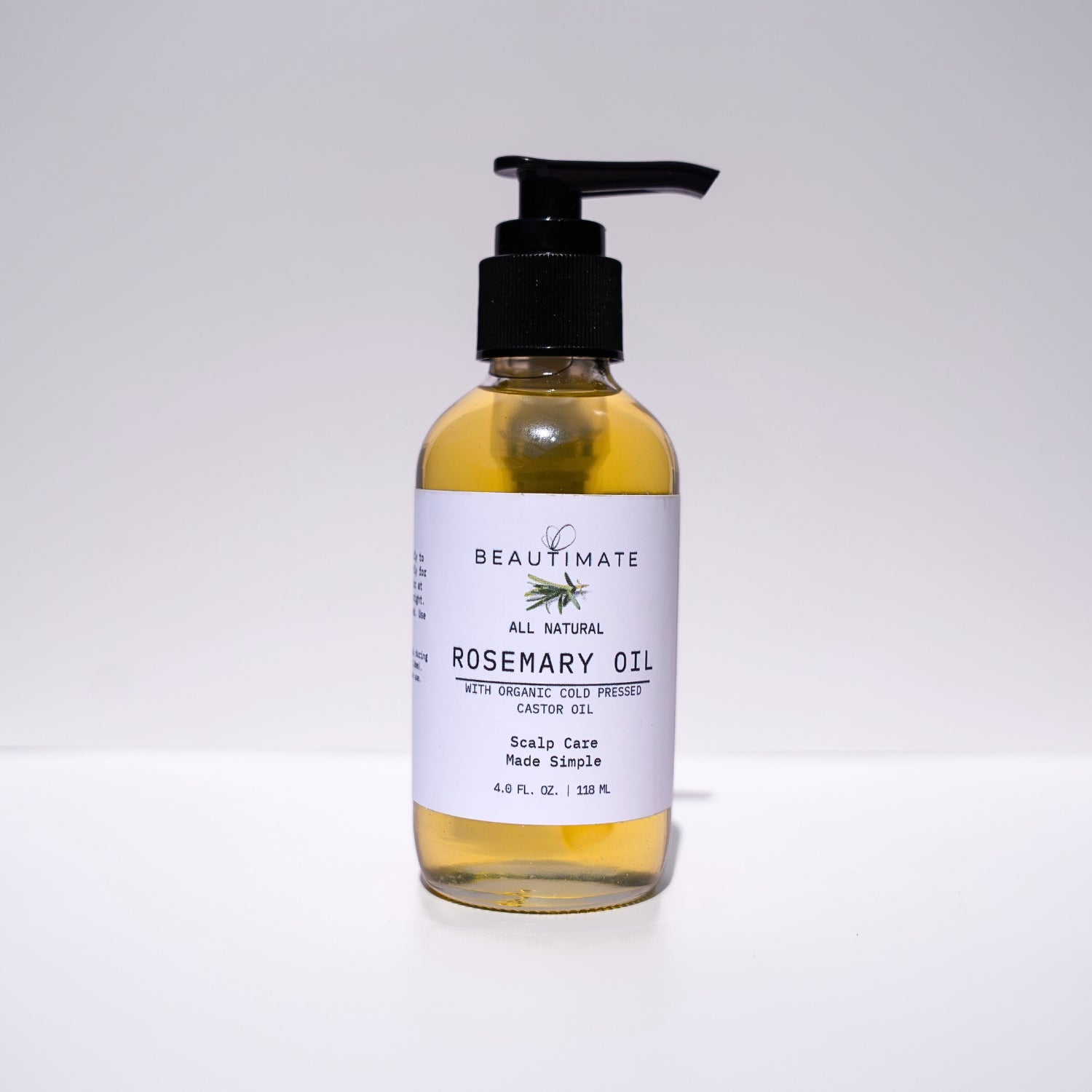 beautimate rosemary oil for hair beard brows growth