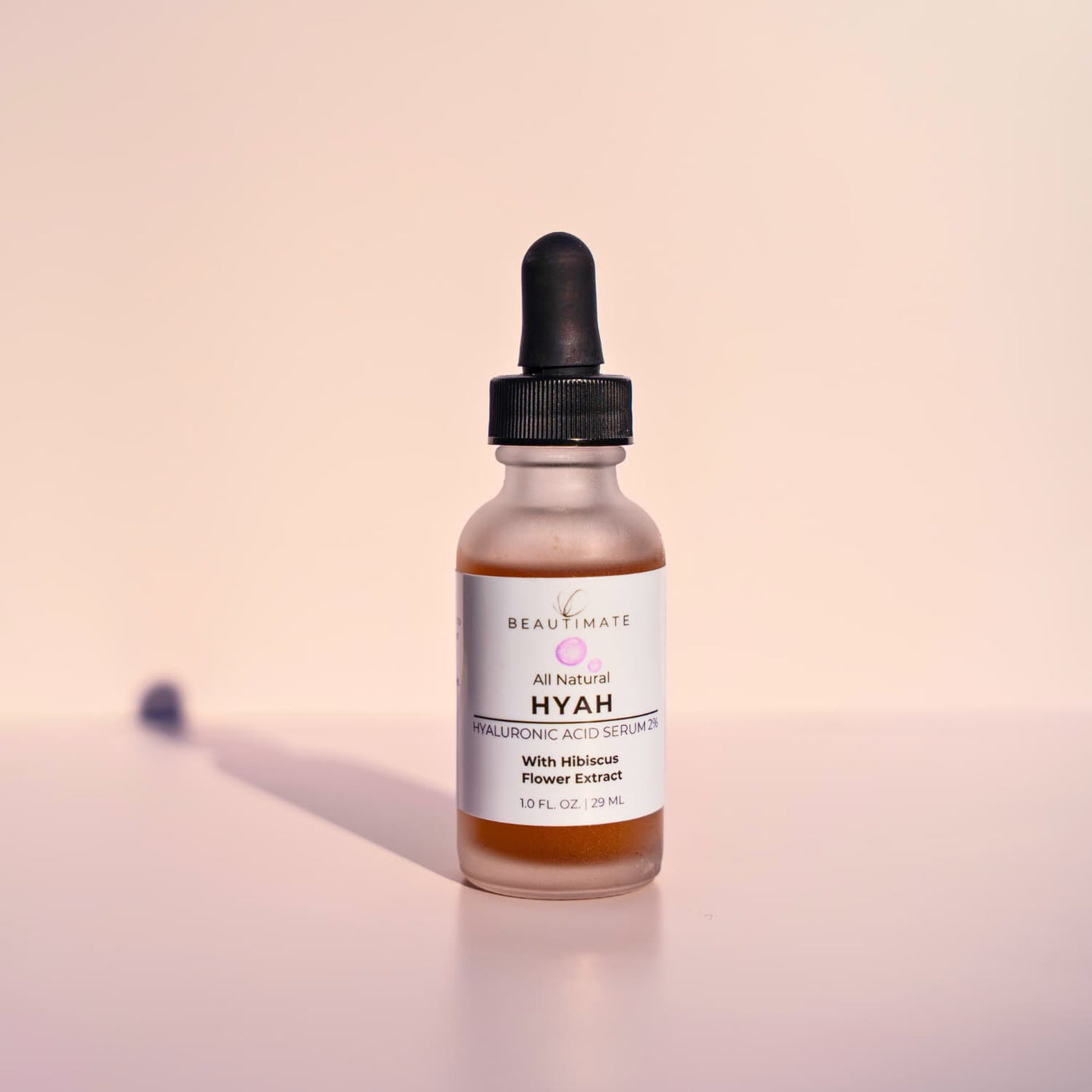 Beautimate Hyah Serum with hyaluronic acid for lightweight hydration and post-miccroneedling skin care
