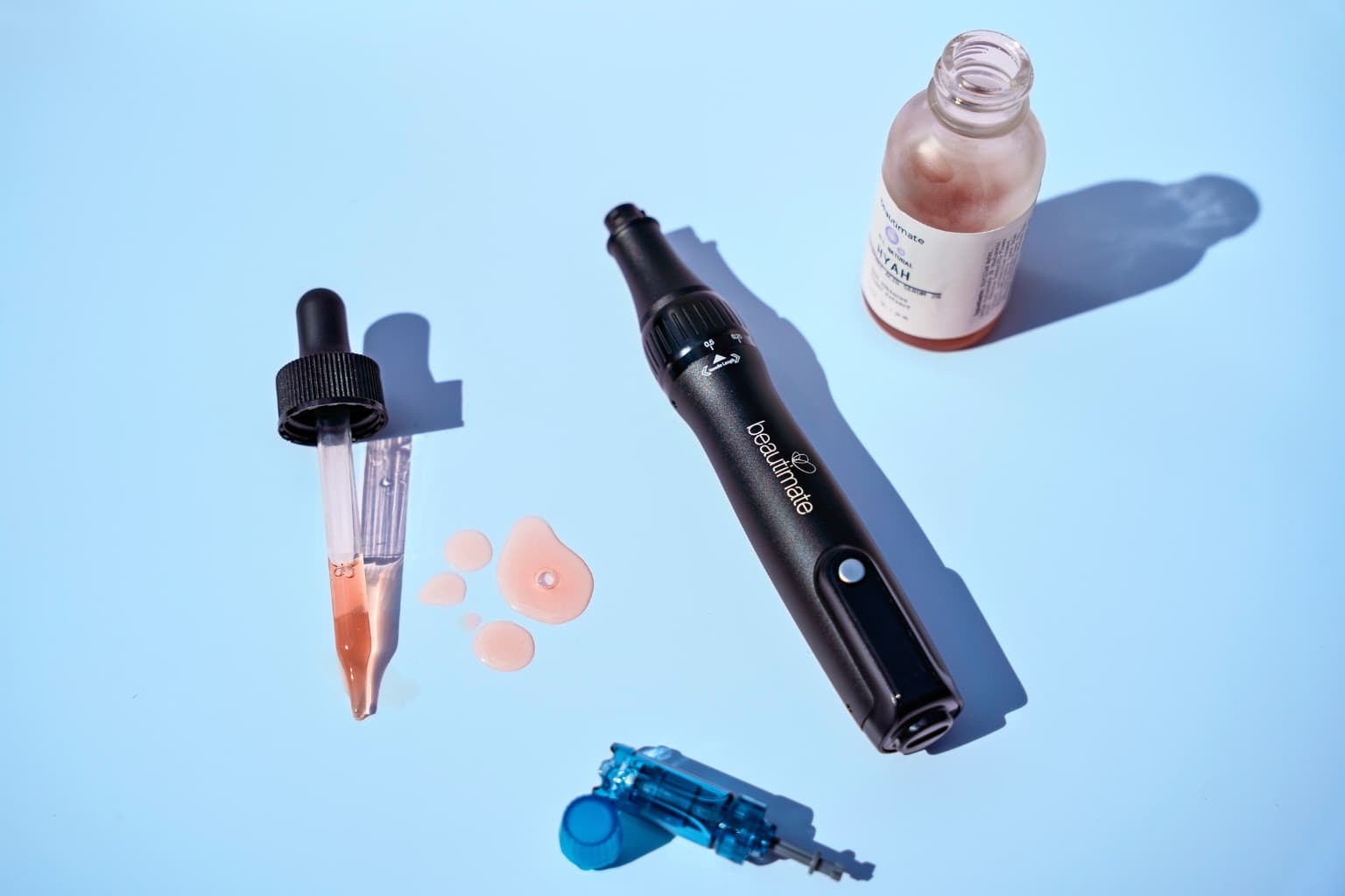 beautimate microneedle pen and hyaluronic acid serum