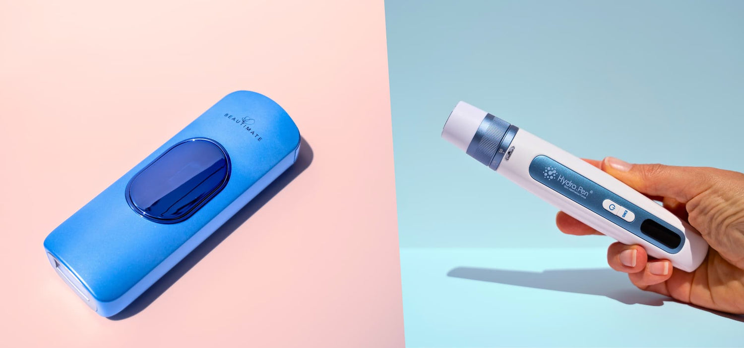 ipl device and hydra pen beautimate skincare tool
