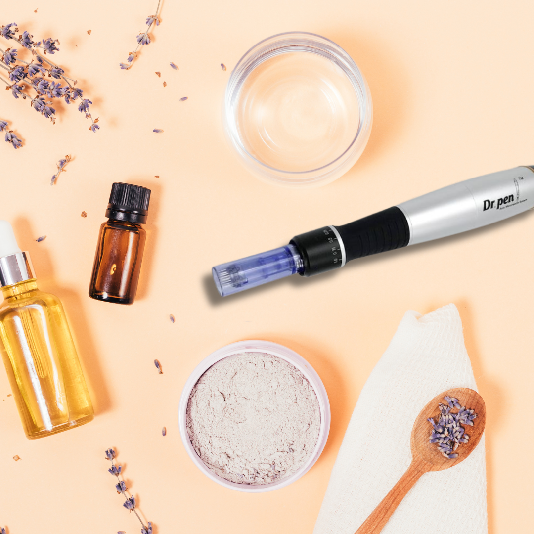 skin care products with Dr pen A1 microneedling derma pen 