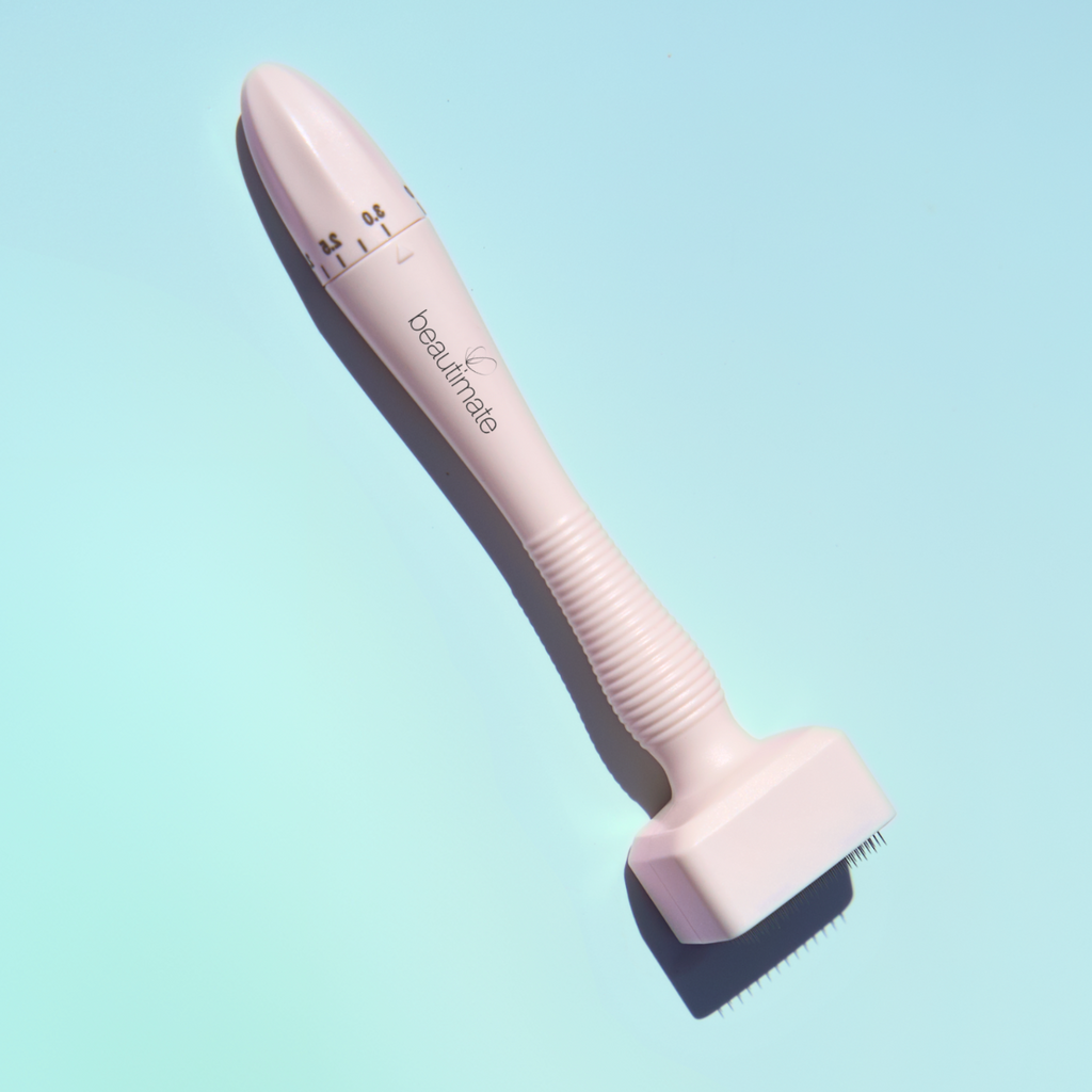 adjustable derma stamp for heair beard growth