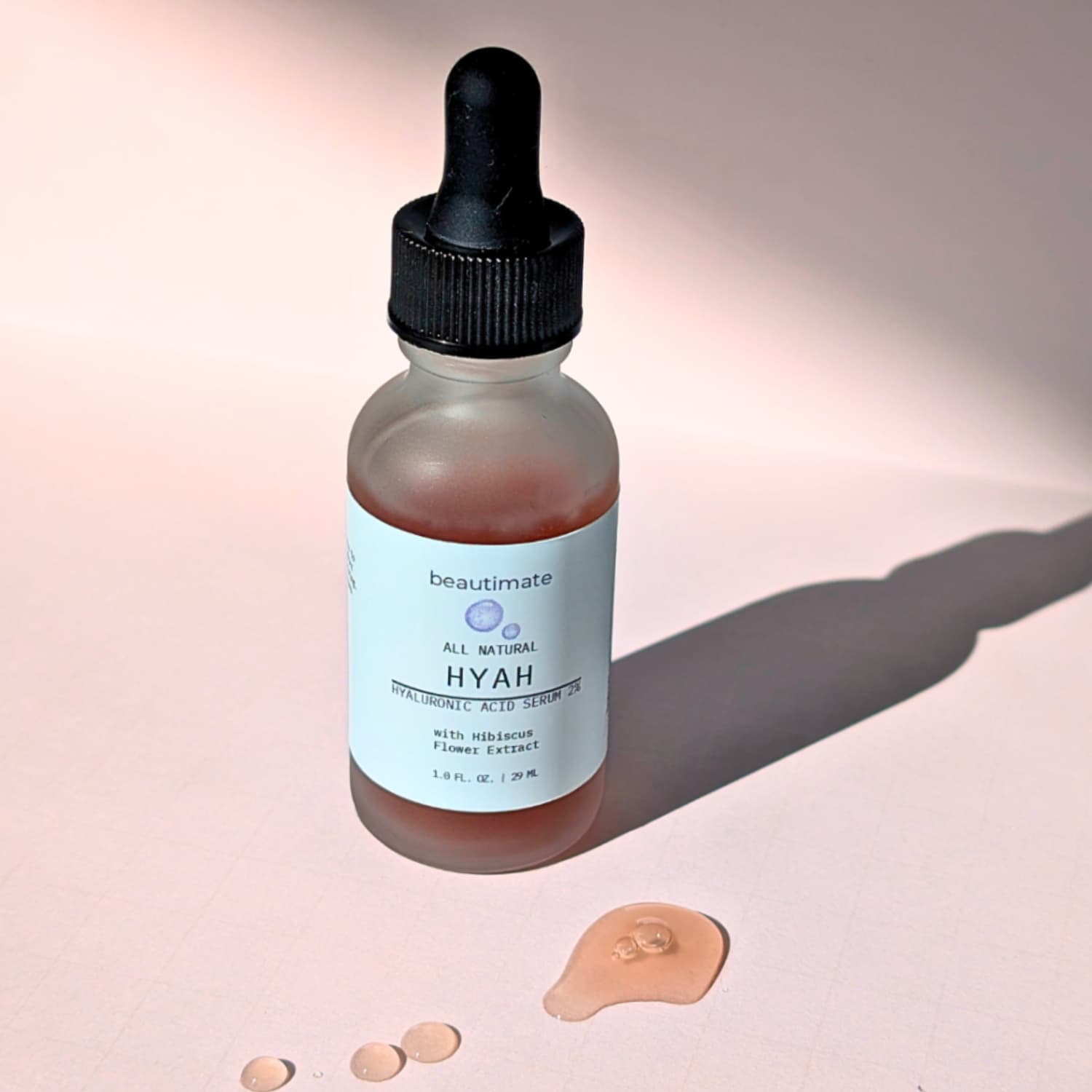 beautimate hyah serum spilt showing consistency 
