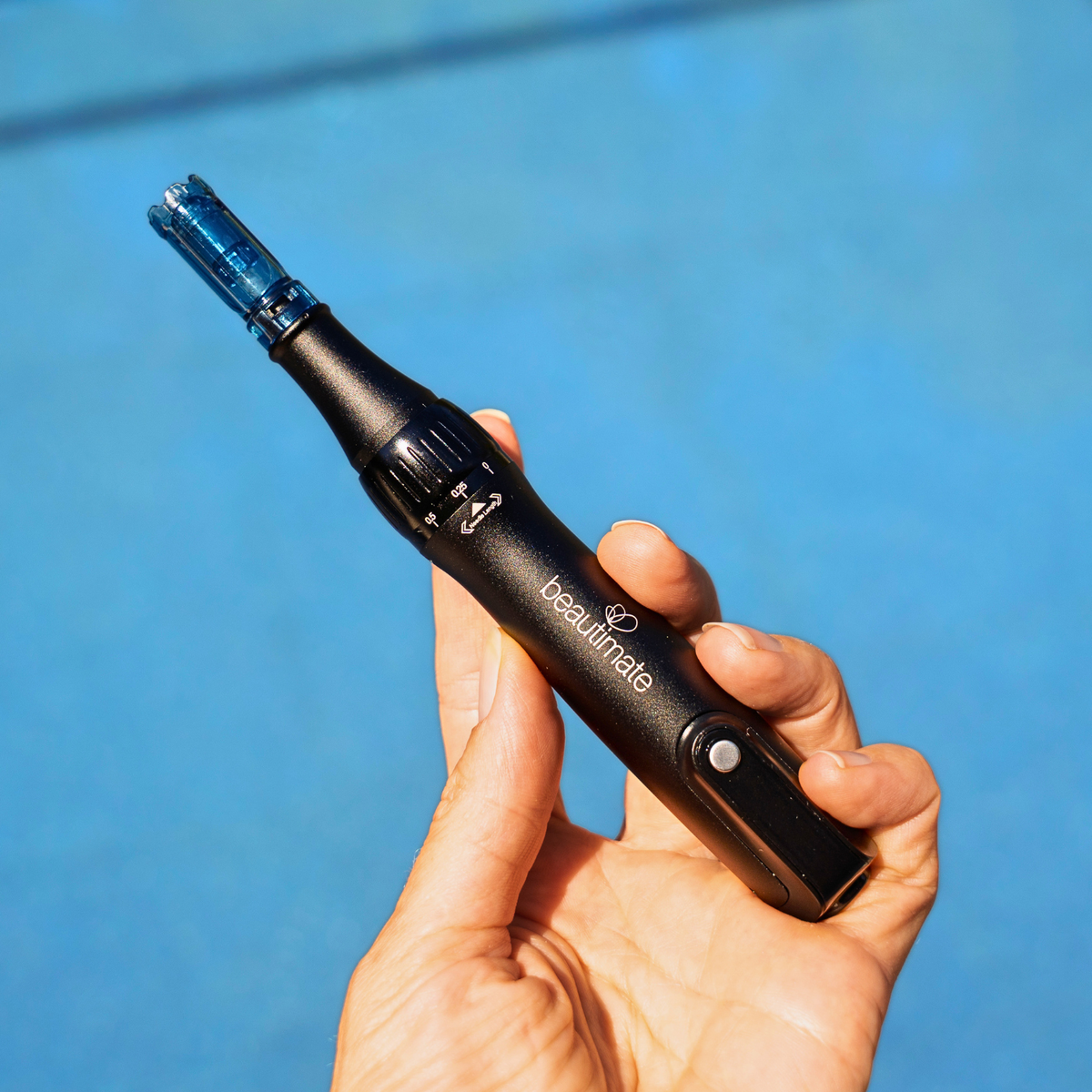 beautimate microneedle pen for home use adjusts up to 0.5mm