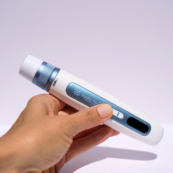 Beautimate Hydra Pen microneedling tool with nano and 12-pin cartridges