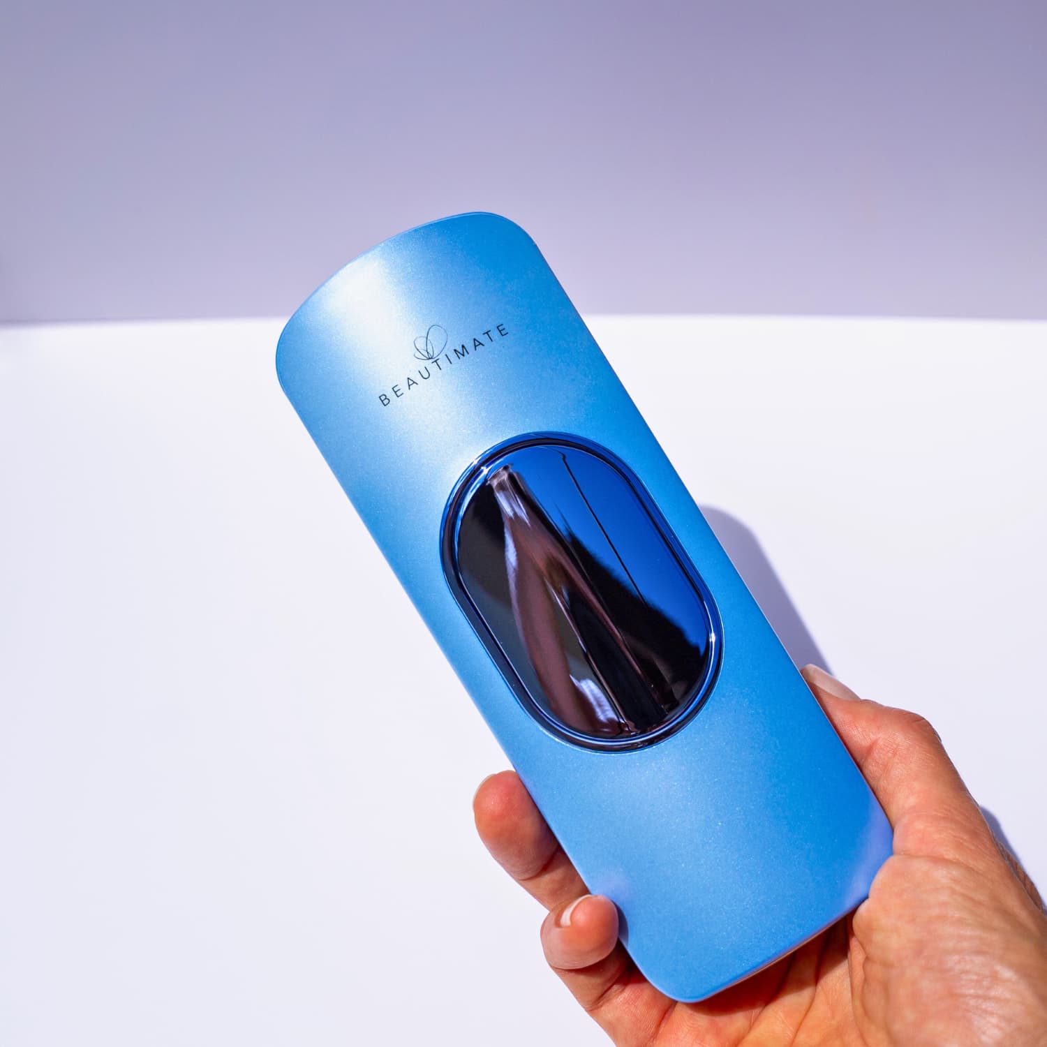 Quartz flash window detail of Beautimate Ice Cooling IPL hair removal tool