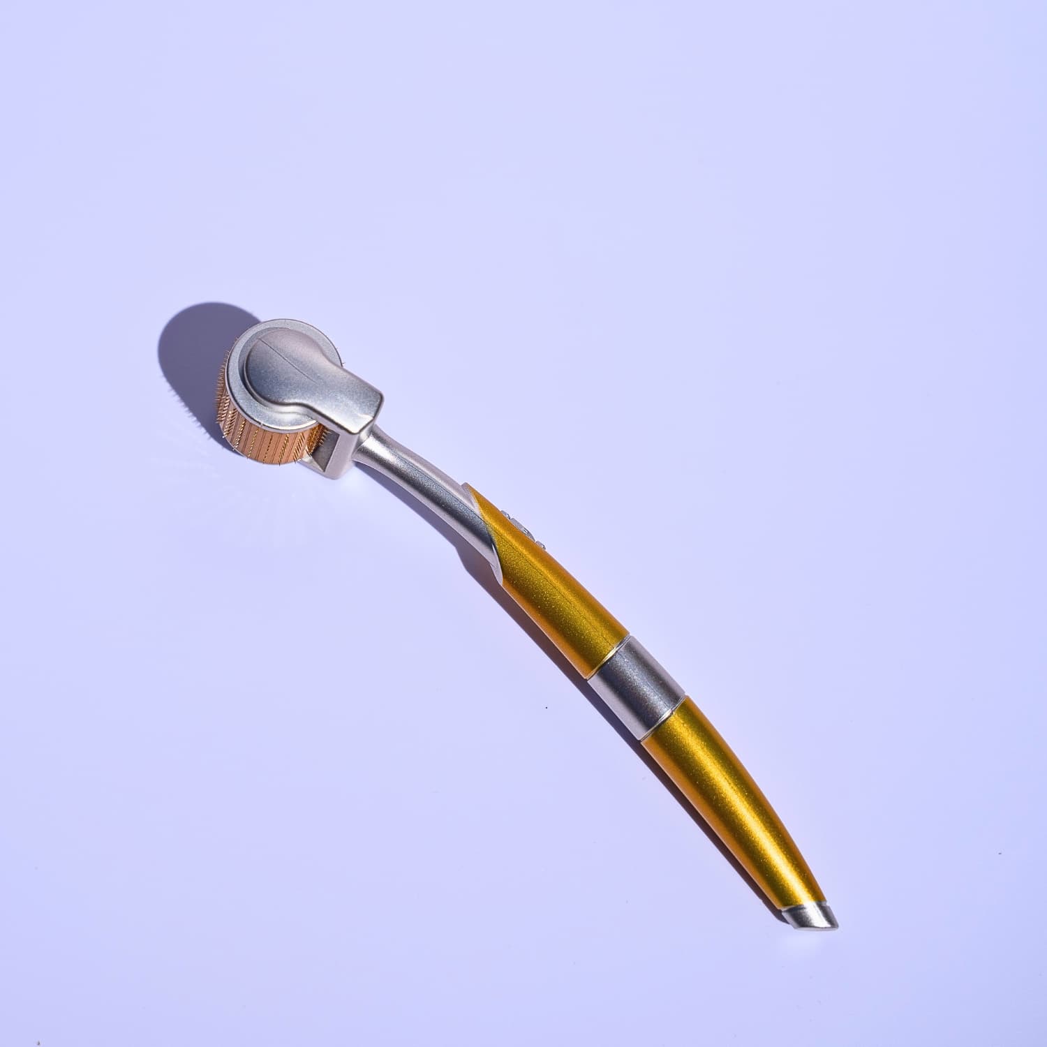  192-needle derma roller for cheeks to boost collagen and improve texture