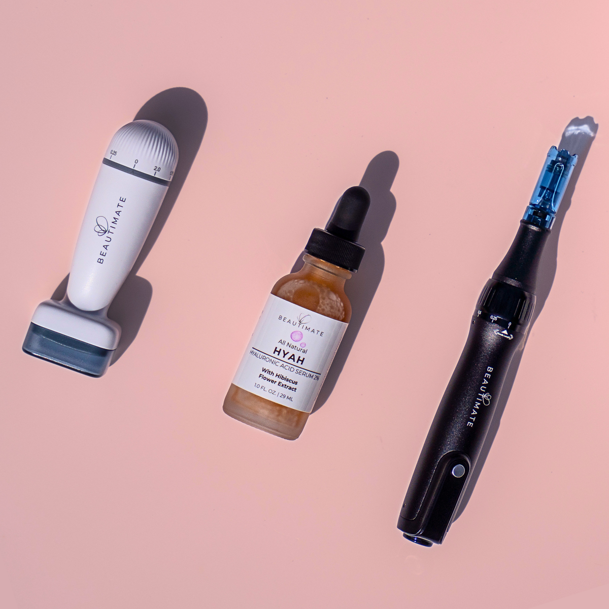 beautimate skincare tools and serum