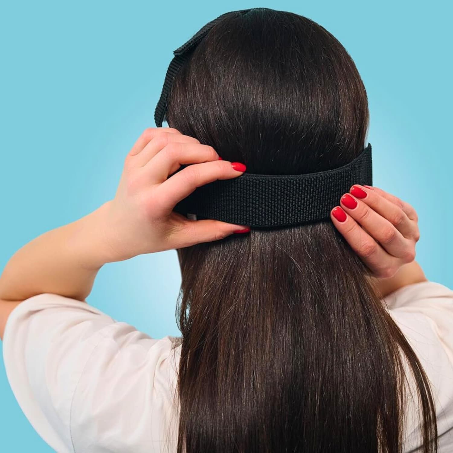 Adjustable comfort-fit strap for Beautimate LED light therapy mask
