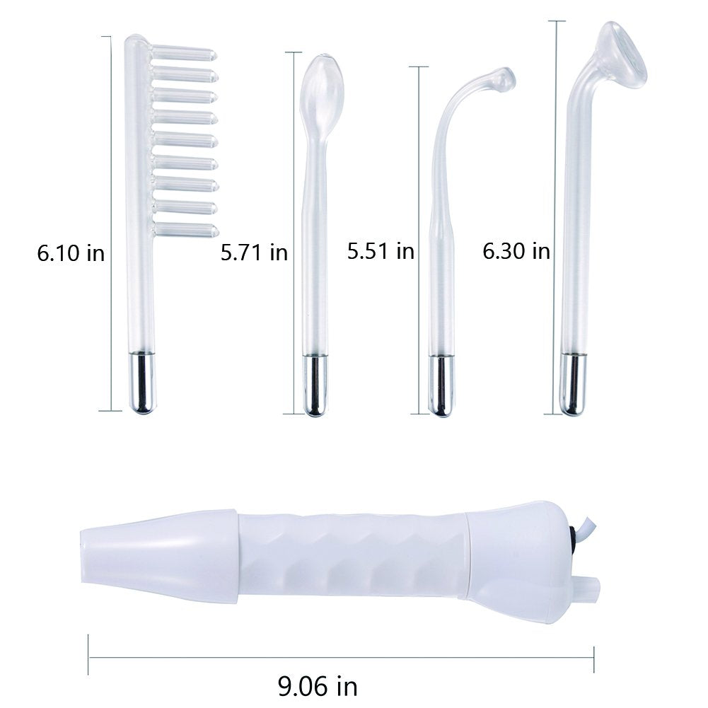 Portable Handheld High Frequency Skin Therapy Wand Machine